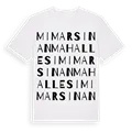 Mimar Sinan Mahallesi ordlek t-shirt