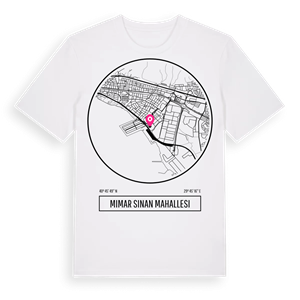 Mimar Sinan Mahallesi t-shirt – ekologisk bomull t-shirt från Pinshirt