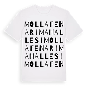 Mollafenari Mahallesi ordlek t-shirt – ekologisk bomull t-shirt från Pinshirt