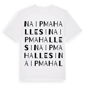 Naip Mahallesi ordlek t-shirt – ekologisk bomull t-shirt från Pinshirt