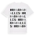 Orhan Mahallesi ordlek t-shirt