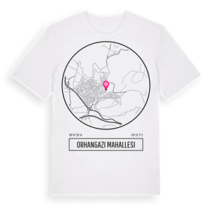 Orhangazi Mahallesi t-shirt – ekologisk bomull t-shirt från Pinshirt