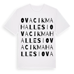 Ovacık Mahallesi ordlek t-shirt – ekologisk bomull t-shirt från Pinshirt