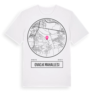 Ovacık Mahallesi t-shirt – ekologisk bomull t-shirt från Pinshirt