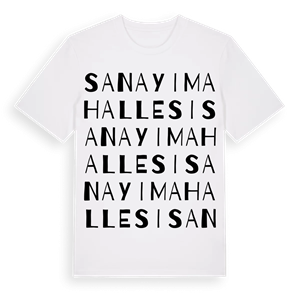 Sanayi Mahallesi ordlek t-shirt – ekologisk bomull t-shirt från Pinshirt