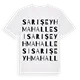 Sarışeyh Mahallesi ordlek t-shirt