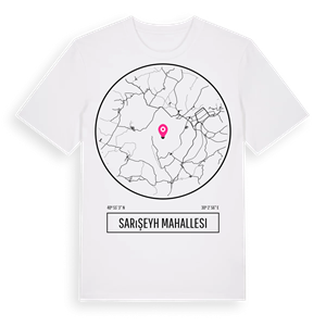 Sarışeyh Mahallesi t-shirt – ekologisk bomull t-shirt från Pinshirt