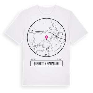 Şemsettin Mahallesi t-shirt – ekologisk bomull t-shirt från Pinshirt