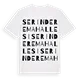 Serindere Mahallesi ordlek t-shirt