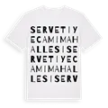 Servetiye Cami Mahallesi ordlek t-shirt