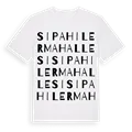 Sipahiler Mahallesi ordlek t-shirt