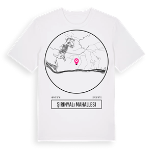 Şirinyalı Mahallesi t-shirt – ekologisk bomull t-shirt från Pinshirt