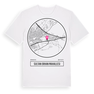 Sultan Orhan Mahallesi t-shirt – ekologisk bomull t-shirt från Pinshirt