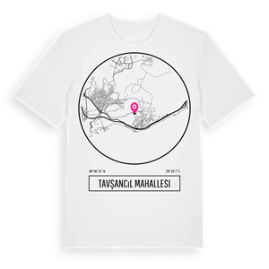 Tavşancıl Mahallesi t-shirt – ekologisk bomull t-shirt från Pinshirt