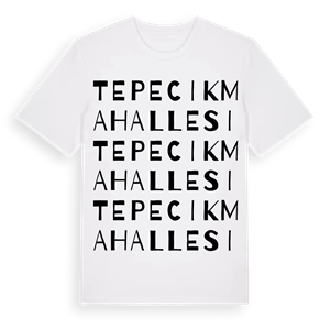 Tepecik Mahallesi ordlek t-shirt – ekologisk bomull t-shirt från Pinshirt