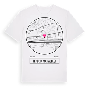 Tepecik Mahallesi t-shirt – ekologisk bomull t-shirt från Pinshirt
