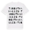 Turgut Mahallesi ordlek t-shirt