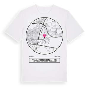 Yahyakaptan Mahallesi t-shirt – ekologisk bomull t-shirt från Pinshirt