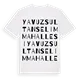 Yavuz Sultan Selim Mahallesi ordlek t-shirt