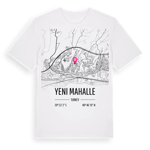 Yeni Mahalle karta t-shirt – ekologisk bomull t-shirt från Pinshirt