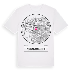 Yeniyalı Mahallesi t-shirt – ekologisk bomull t-shirt från Pinshirt