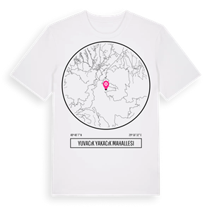 Yuvacık Yakacık Mahallesi t-shirt – ekologisk bomull t-shirt från Pinshirt