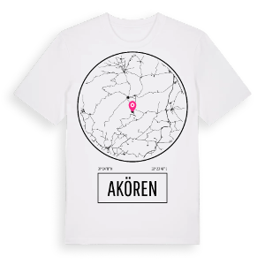Akören t-shirt – ekologisk bomull t-shirt från Pinshirt