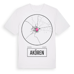 Akören t-shirt – ekologisk bomull t-shirt från Pinshirt
