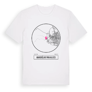 Anabağlar Mahallesi t-shirt – ekologisk bomull t-shirt från Pinshirt