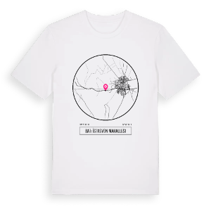 Batı İstasyon Mahallesi t-shirt – ekologisk bomull t-shirt från Pinshirt