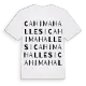 Cahı Mahallesi ordlek t-shirt