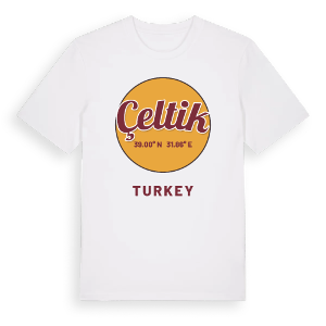 Çeltik cirkel t-shirt – ekologisk bomull t-shirt från Pinshirt