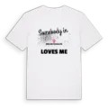 Någon i Çömlekçi Mahallesi älskar mig t-shirt