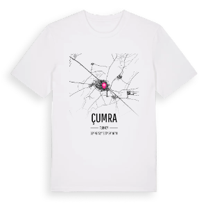 Çumra karta t-shirt – ekologisk bomull t-shirt från Pinshirt