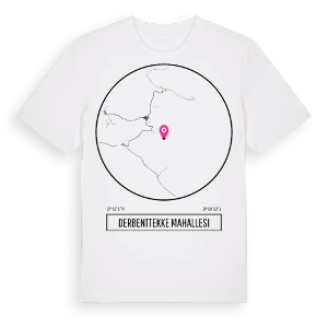 Derbenttekke Mahallesi t-shirt – ekologisk bomull t-shirt från Pinshirt