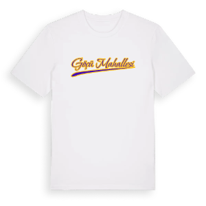 Göçü Mahallesi baseball t-shirt – ekologisk bomull t-shirt från Pinshirt