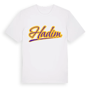 Hadim baseball t-shirt – ekologisk bomull t-shirt från Pinshirt
