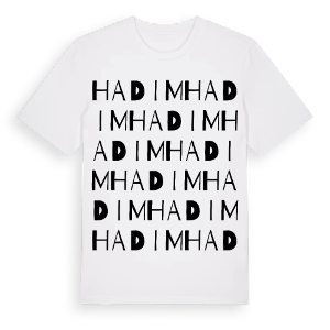 Hadim ordlek t-shirt – ekologisk bomull t-shirt från Pinshirt