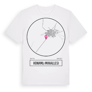 Honamlı Mahallesi t-shirt – ekologisk bomull t-shirt från Pinshirt