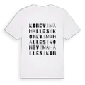 Konevi Mahallesi ordlek t-shirt