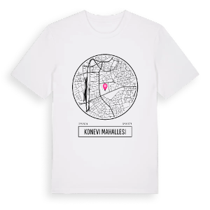 Konevi Mahallesi t-shirt – ekologisk bomull t-shirt från Pinshirt