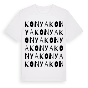 Konya ordlek t-shirt – ekologisk bomull t-shirt från Pinshirt