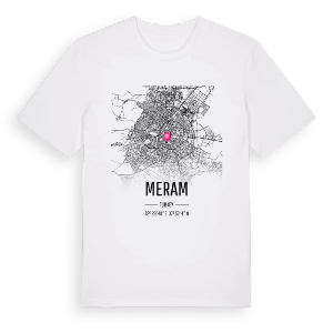 Meram karta t-shirt – ekologisk bomull t-shirt från Pinshirt