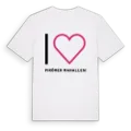 Jag älskar Pirömer Mahallesi t-shirt stort tryck