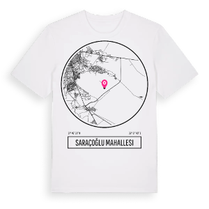 Saraçoğlu Mahallesi t-shirt – ekologisk bomull t-shirt från Pinshirt