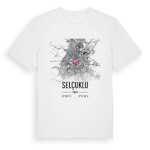 Selçuklu karta t-shirt – ekologisk bomull t-shirt från Pinshirt