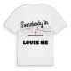 Någon i Sofuhane Mahallesi älskar mig t-shirt