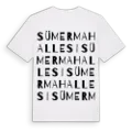 Sümer Mahallesi ordlek t-shirt