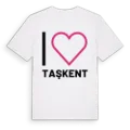 Jag älskar Taşkent t-shirt stort tryck