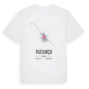 Tuzlukçu karta t-shirt – ekologisk bomull t-shirt från Pinshirt